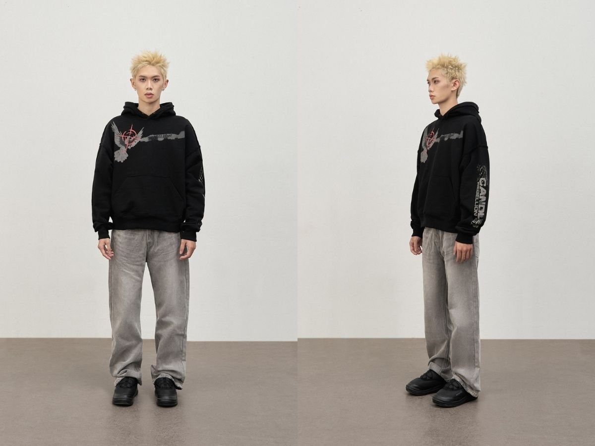 Candles áo hoodie Local Brand nổi tiếng