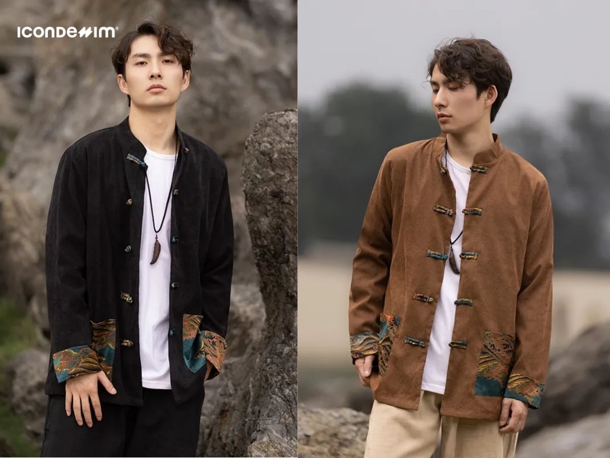 Phối khoác Tang Suit và áo thun